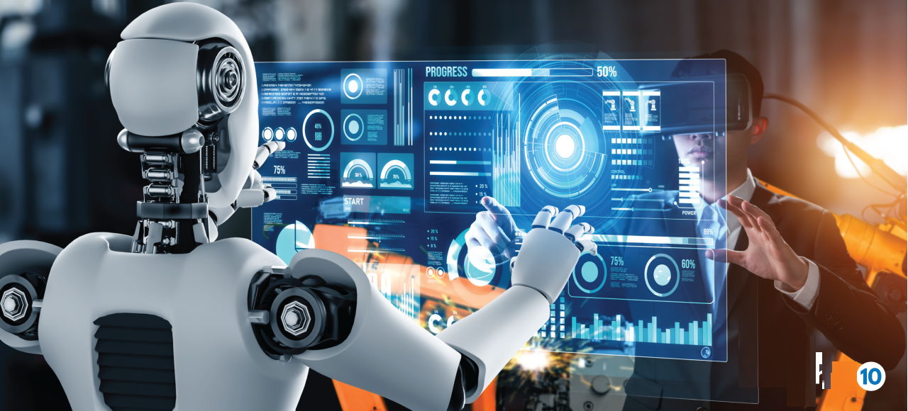 Advanced AI and machine learning research with robotics